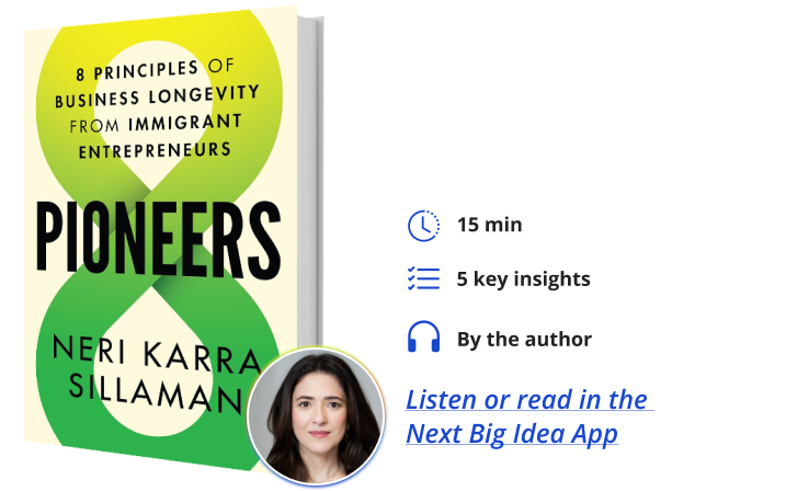 Οι πρωτοπόροι Neri Karra Sillaman επόμενο Big Idea Club Book Bite